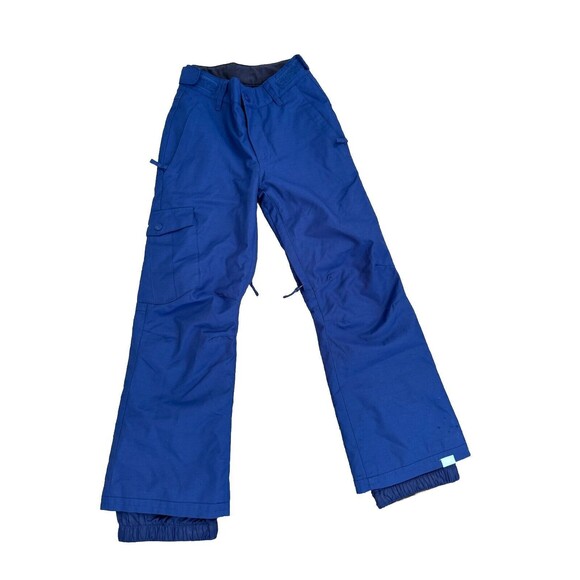 Roxy Backyard Insulated Snowboard Pant Girls Mazarine Blue Size 10 Medium - Picture 3 of 9